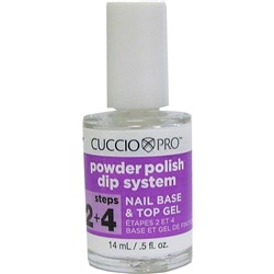 CUCCIO PRO Powder polish base & top gel step 2 & 4